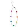 Emoji And Pearls Phone Charm