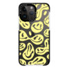 Yellow Melting Smiley - impact iPhone case