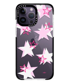 Pink Star - impact iPhone case