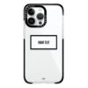 Text Box - Custom name impact iPhone case